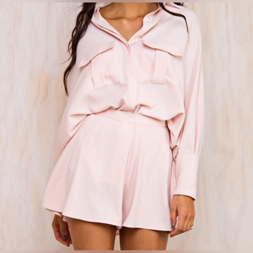 Fifth the label parchment wanderlust collared shirt